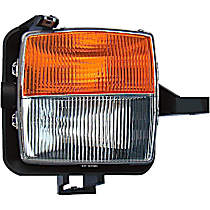 1631408 Front, Passenger Side Turn Signal Light, With bulb(s)