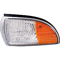 1631413 Front, Driver Side Turn Signal Light, Without bulb(s)