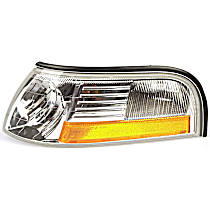 1650250 Front, Driver Side Turn Signal Light, Without bulb(s)