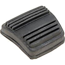 20739 Pedal Pad - Black, Rubber, Direct Fit, Sold individually