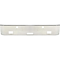 242-6115 Front, Center Bumper, Chrome, with Fog Lamp Holes