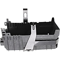 Battery Tray - Battery Tray - Black, Plastic - Direct Fit