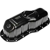 Oil Pan, Steel, 8 Cyl 5.7L, OE Solutions Series - Lower
