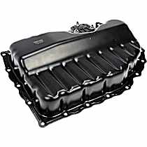 Oil Pan, Engine Des: CBFA, With Oil Level Sensor, Steel, 4 Cyl 2.0L, OE Solutions Series - Lower