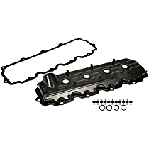264-997 Driver Side Valve Cover, 8 Cyl., 6.0L Engine, Includes Oil Baffles
