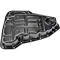 265-843 OE Solutions Series Transmission Pan - Black, Steel, Stock Depth, Direct Fit, Sold individually