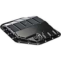 265-847 OE Solutions Series Transmission Pan - Black, Steel, Stock Depth, Direct Fit, Sold individually