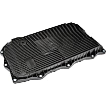 265-853 Transmission Pan - Black, Plastic, Direct Fit, Sold individually