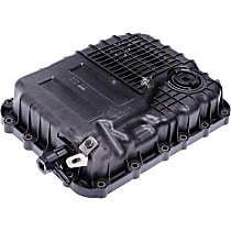 265-856 Transmission Pan - Black, Plastic, Direct Fit, Sold individually