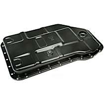 265-860 OE Solutions Transmission Pan - Black, Steel, Sold individually