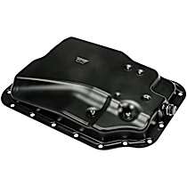 265-879 OE Solutions Transmission Pan - Black, Steel, Sold individually