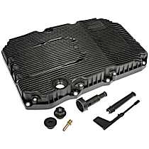 265-887 OE Solutions Series Transmission Pan - Black, Plastic, Stock Depth, Sold individually