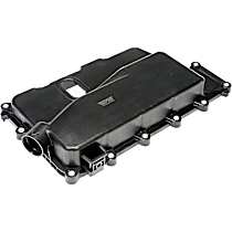 265-909 OE Solutions Series Transmission Pan - Black, Plastic, Stock Depth, Sold individually