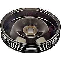 OE Solutions Series Power Steering Pump Pulley - Black, Plastic, Direct Fit, Sold individually