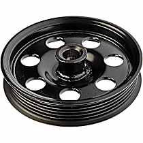 OE Solutions Series Power Steering Pump Pulley - Black, Plastic, Direct Fit, Sold individually