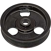 300-123 OE Solutions Series Power Steering Pump Pulley - Black, Plastic, Direct Fit, Sold individually