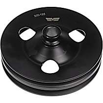300-125 OE Solutions Series Power Steering Pump Pulley - Black, Metal, Direct Fit, Sold individually