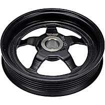300-143 OE Solutions Series Power Steering Pump Pulley - Black, Steel, Serpentine, Direct Fit, Sold individually