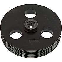 OE Solutions Series Power Steering Pump Pulley - Black, Plastic, Direct Fit, Sold individually