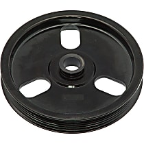 300-250 OE Solutions Series Power Steering Pump Pulley - Black, Plastic, Direct Fit, Sold individually