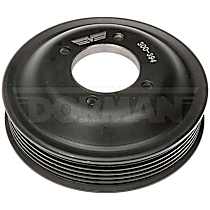 300-394 OE Solutions Series Water Pump Pulley - Black, Steel, Direct Fit, Sold individually