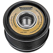 300-861 OE Solutions Series Alternator Pulley - Serpentine, Direct Fit, Sold individually
