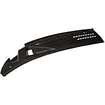 30905 Help Series Wiper Cowl - Black, Plastic and Rubber, Sold individually