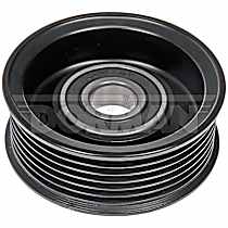 Accessory Belt Idler Pulley, 10 Cyl 6.8L, Without Air Conditioning; With 6 Rib Serpentine Belt - 