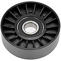 Accessory Belt Idler Pulley, 4 Cyl 2.2L, Smooth Pulley - 