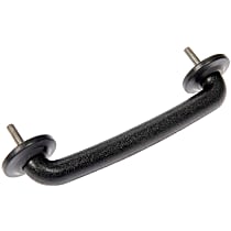 42110 Windshield Brackets - Black, Plastic, Direct Fit