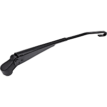 42673 Wiper Arm - Rear, Black, Steel, Direct Fit, Sold individually