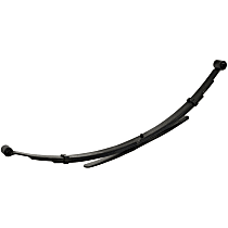 Rear, Driver or Passenger Side Leaf Spring, Crew Cab Pickup; RWD