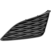 45178 Driver Side Fog Light Cover, Black