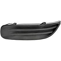 45182 Driver Side Fog Light Cover, Black