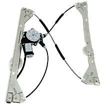 Front, Passenger Side Window Regulator, Power