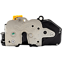 Front, Driver Side Door Lock Actuator, Metal and Plastic Material