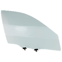 Front, Passenger Side Door Glass, Green Tint, With Clip, Replaces NAGS No. DD09166GTY