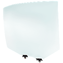 Rear, Passenger Side Door Glass, Green Tint, With Clip, Replaces NAGS No. DD09168GTY