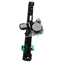 Rear, Driver Side Window Regulator, Power