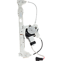 Rear, Driver Side Window Regulator, Power