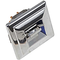 49241 Front, Passenger Side or Rear, Driver or Passenger Side Window Switch, Chrome