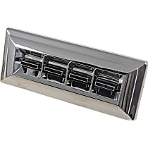 Front, Driver Side Window Switch, Chrome, Help Series