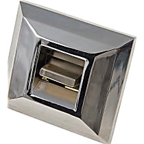 49245 Front, Passenger Side or Rear, Driver or Passenger Side Window Switch, Chrome
