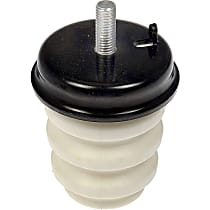 523-049 Rear Bump Stop - Black and White, Rubber, Direct Fit, Sold individually