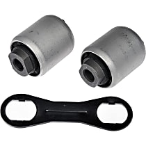 523-267 Steering Rack Bushing - Metal and Rubber, Direct Fit, Set of 2