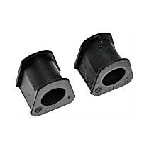 Rear, Driver and Passenger Side Sway Bar Bushing, 23.08 mm Diameter Bar; Without Sport Suspension, Set of 2, OE Solutions Series