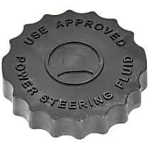 54301 Help Series Power Steering Reservoir Cap - Black, Plastic, Sold individually