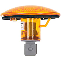 Rear Side Marker, With bulb(s), With Amber Lens, Help Series