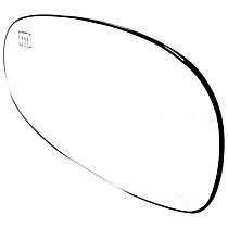 Mirror Glass Driver Side, Heated, No Blind Spot Feature, No Turn Signal Light, Help Series
