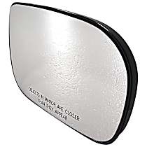 56052 Front, Passenger Side Help Series Mirror Glass, Heated, No Blind Spot Feature No Turn Signal Light
